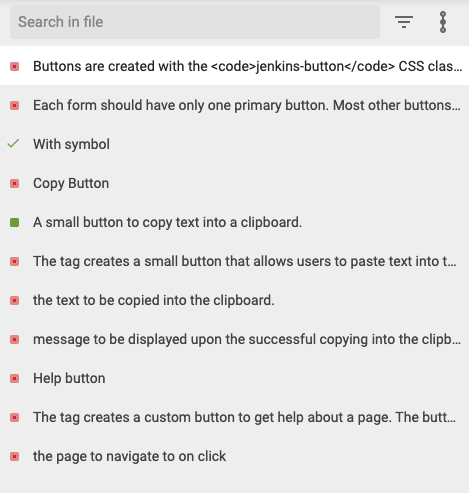 source string list